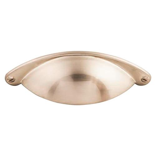 2-1/2" Asbury Arendal Cup Pull, Brushed Satin Nickel