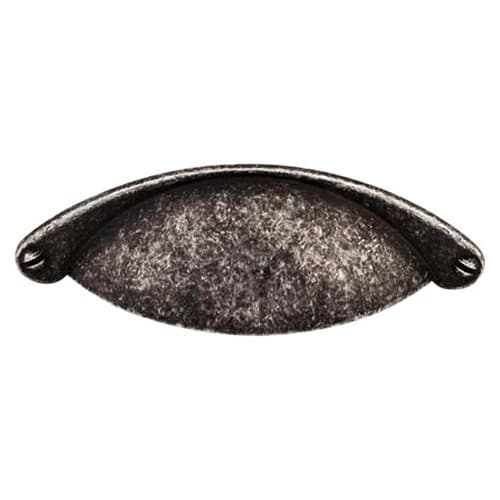 2-1/2" Somerset Arendal Cup Pull, Black Iron
