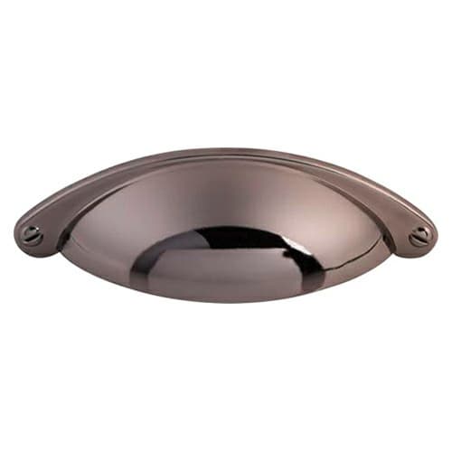 2-1/2" Somerset Arendal Cup Pull, Black Nickel