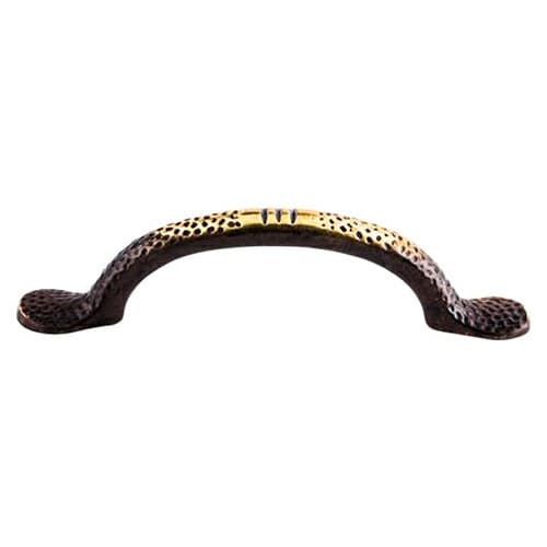 3-3/4" Britannia Warwick Fixed Pull, Dark Antique Brass