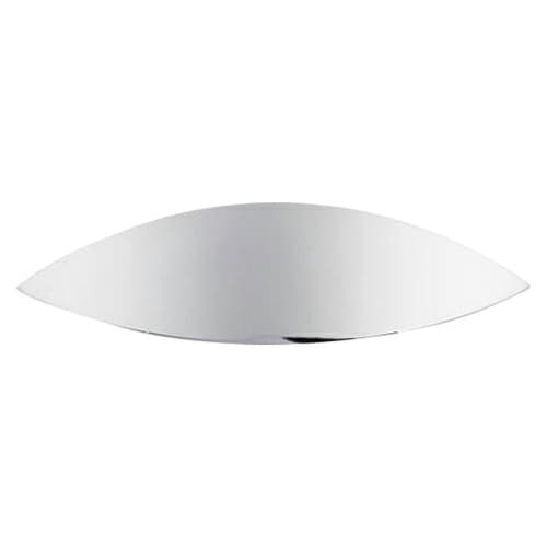 2-1/2" Nouveau Eyebrow Cup Pull, Polished Chrome