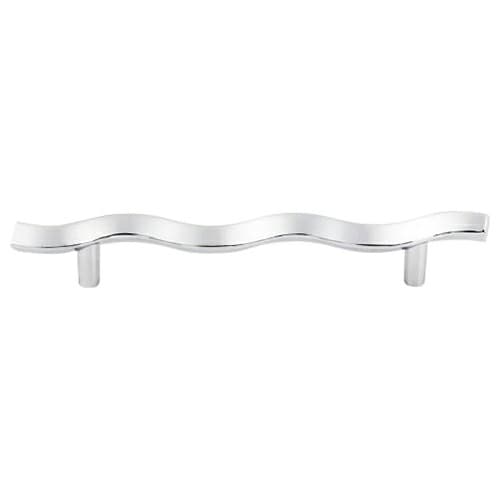 5-1/16" Nouveau Wave Pull, Polished Chrome