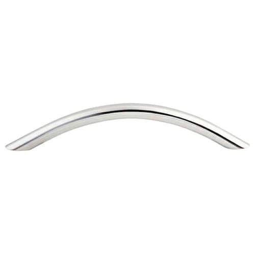 5-1/16" Nouveau Curved Wire Pull, Polished Chrome