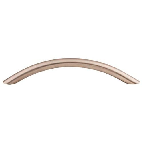 5-1/16" Nouveau Curved Wire Pull, Brushed Satin Nickel