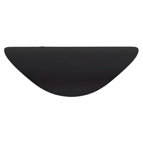 1-1/4" Nouveau Cup Pull, Flat Black