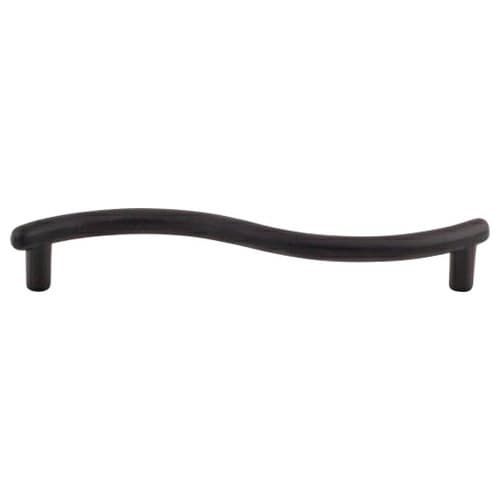5-1/16" Nouveau Spiral Pull, Flat Black