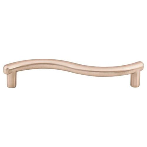 3-3/4" Nouveau Spiral Pull, Brushed Satin Nickel