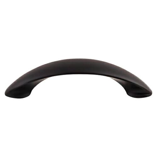3-3/4" Nouveau New Haven Pull, Flat Black