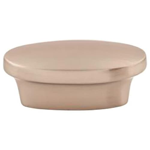 5/8" Nouveau Oval Pull, Brushed Satin Nickel