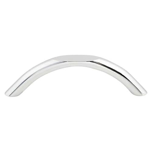3-3/4" Nouveau Curved Pull, Polished Chrome