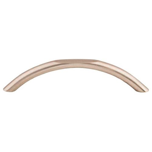 5-1/16" Nouveau Curved Pull, Brushed Satin Nickel