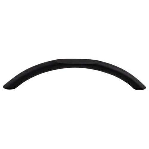 5-1/16" Nouveau Curved Pull, Flat Black