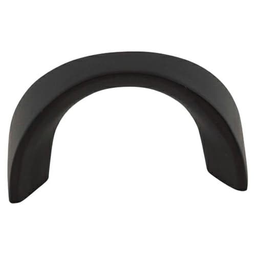 1-1/4" Nouveau Crescent U-Pull, Flat Black