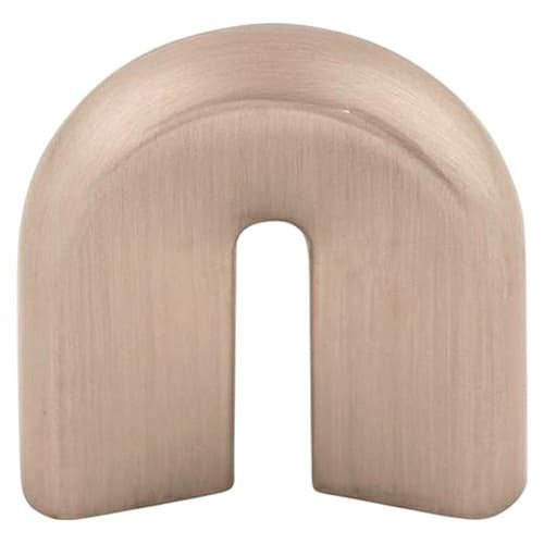 3/4" Nouveau U-Pull, Brushed Satin Nickel