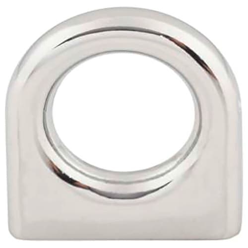 5/8" Nouveau Ring Pull, Polished Chrome