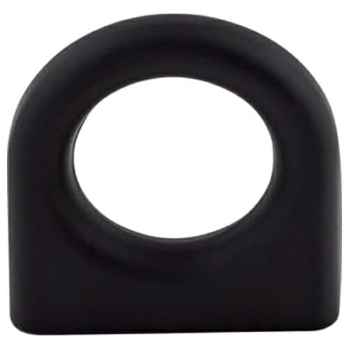 5/8" Nouveau Ring Pull, Flat Black
