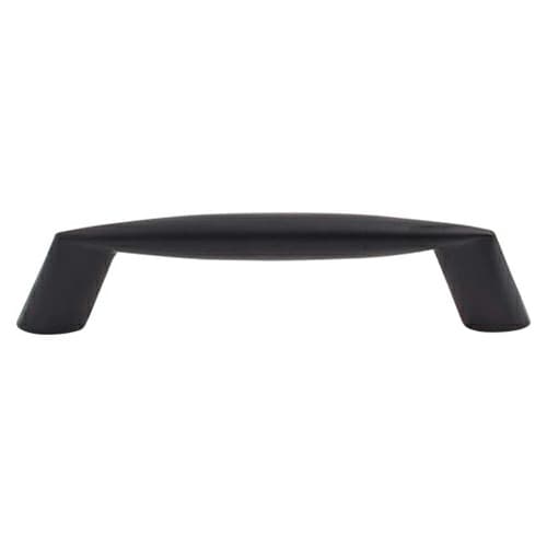 3-3/4" Nouveau Rung Pull, Flat Black