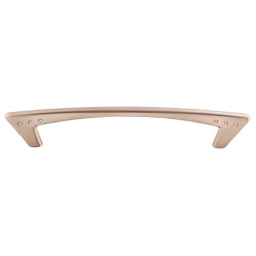 5-1/16" Nouveau Dot Pull, Brushed Satin Nickel
