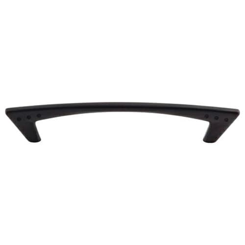 5-1/16" Nouveau Dot Pull, Flat Black
