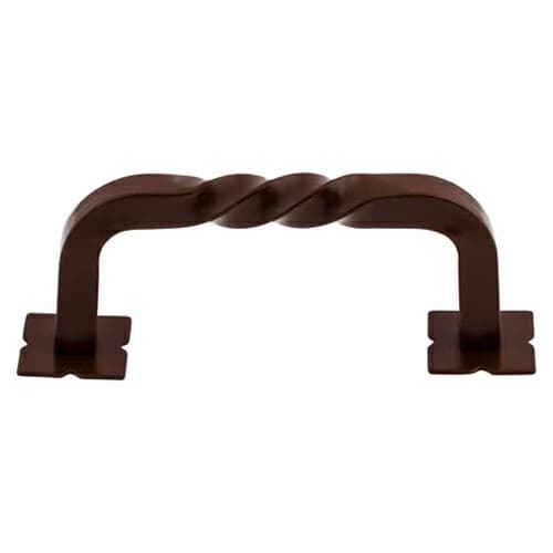 3" Normandy Square Twist D-Pull, Oil Rubbed Bronze
