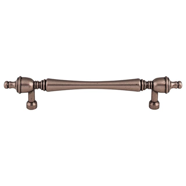 7" Appliance Somerset Finial Pull, Pewter Antique