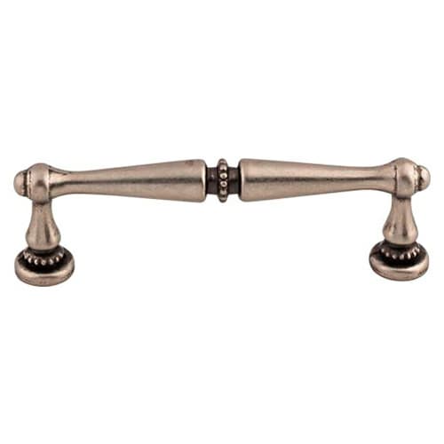 3-3/4" Edwardian Handle Pull, Pewter Antique