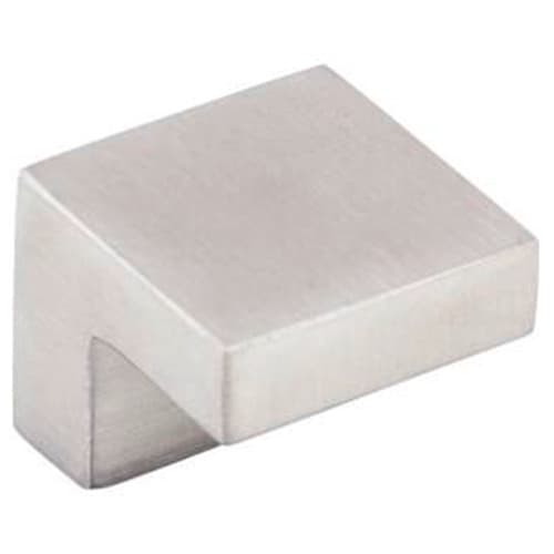 1" Stainless Steel Square Knob, Stainless Steel
