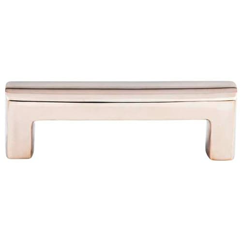 3-3/4" Stainless Steel Roselle Pull, Polished Stainless Steel