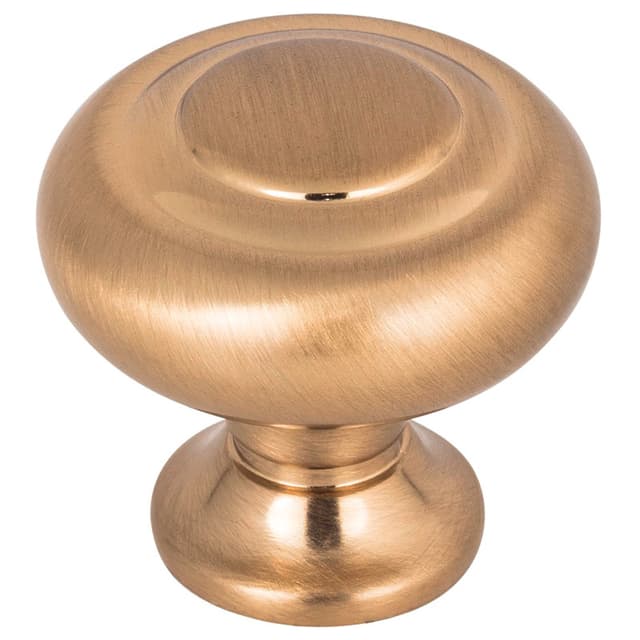 1-1/4" Grace Kent Knob, Honey Bronze