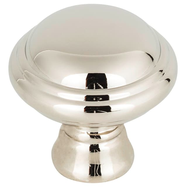 1-1/4" Grace Henderson Knob, Polished Nickel