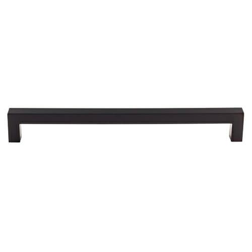 12" Nouveau Square Bar Appliance Pull, Flat Black