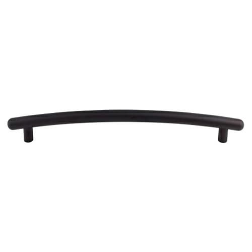 12" Curved Appliance Pull, Flat Black