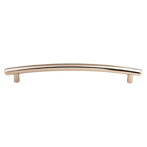12" Curved Appliance Pull, Polished Nickel