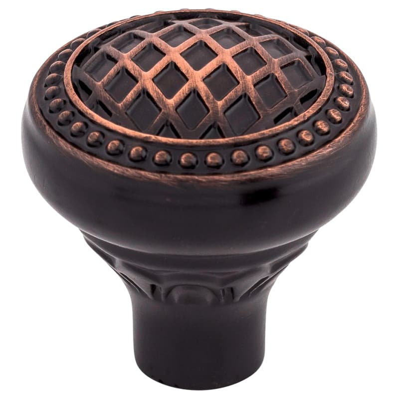 1-5/16" Trevi Round Knob, Tuscan Bronze