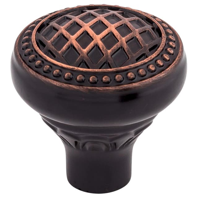 1-5/16" Trevi Round Knob, Tuscan Bronze