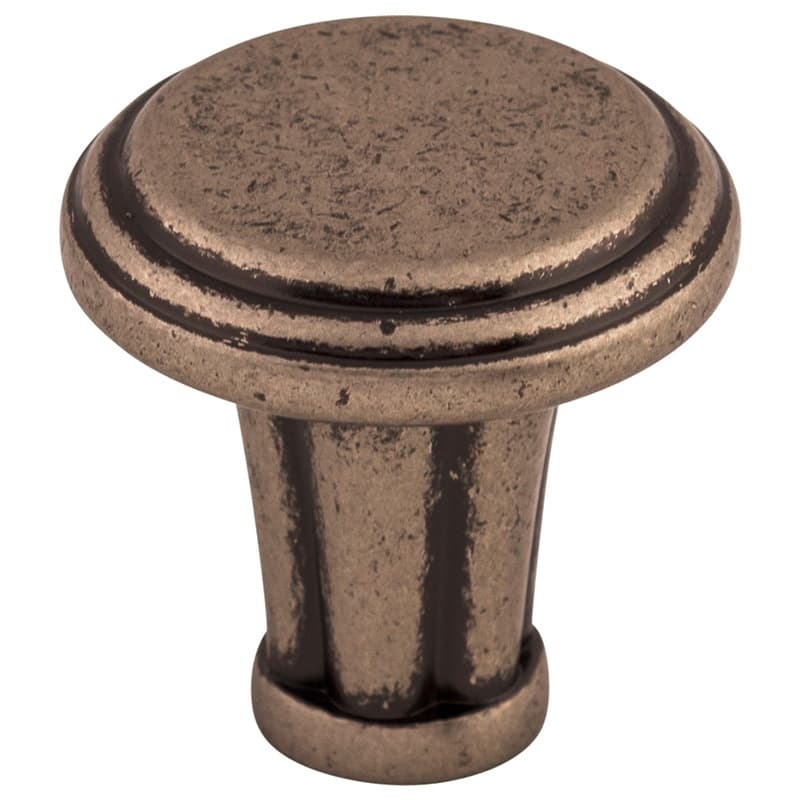 1-1/4" Luxor Knob, Pewter Antique