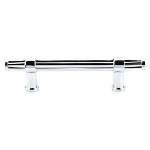 3-3/4" Luxor Bar Pull, Polished Chrome