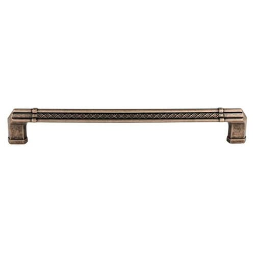 12" Tower Bridge Appliance Pull, Pewter Antique