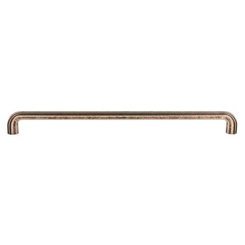 12" Victoria Falls Handle Pull, Pewter Antique