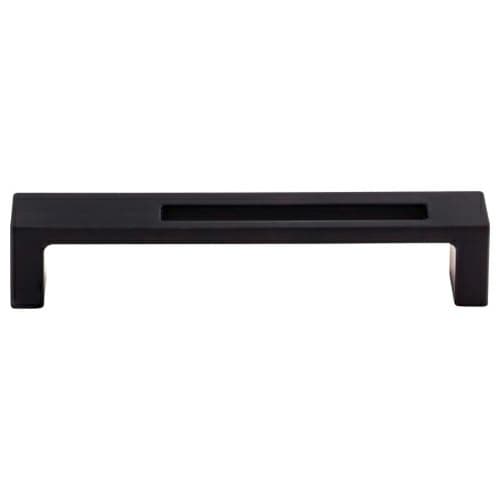 5" Sanctuary II Modern Metro Slot Pull, Flat Black