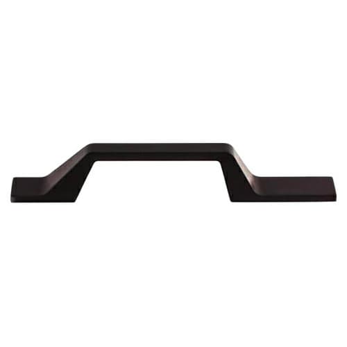 3-1/2" Sanctuary II Modern Metro Asymmetrical Pull, Flat Black