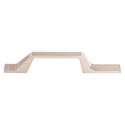 3-1/2" Sanctuary II Modern Metro Asymmetrical Pull, Brushed Satin Nickel