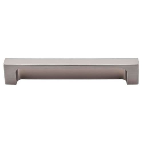 5" Sanctuary II Modern Metro Tab Pull, Brushed Satin Nickel