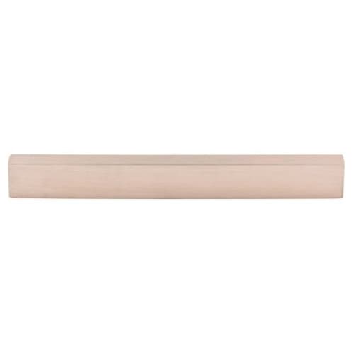 8" Sanctuary II Modern Metro Tab Pull, Brushed Satin Nickel
