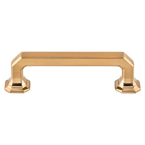 3-3/4" Chareau Emerald Pull, Honey Bronze