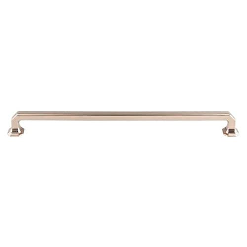 12" Chareau Emerald Pull, Polished Nickel