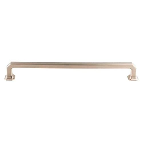 12" Chareau Emerald Appliance Pull, Brushed Satin Nickel