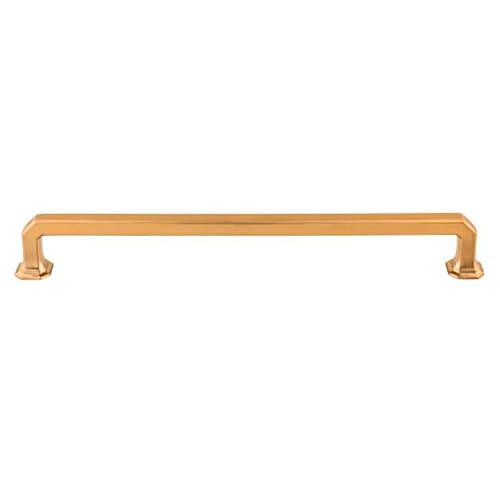 12" Chareau Emerald Appliance Pull, Honey Bronze