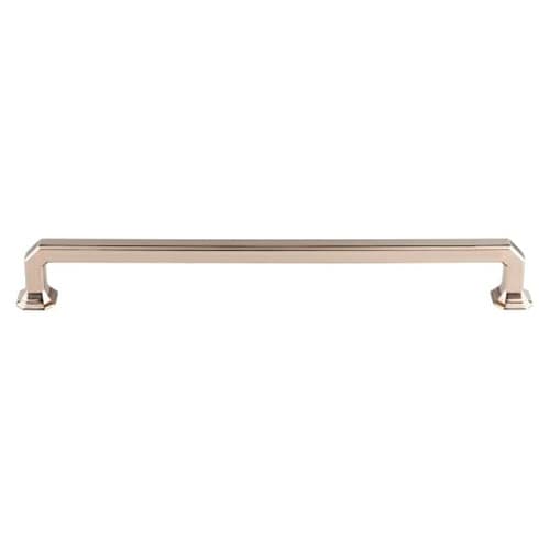 12" Chareau Emerald Appliance Pull, Polished Nickel