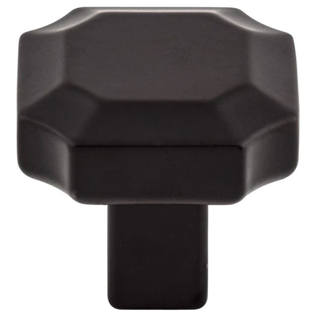 1-1/4" Ellis Davenport Knob, Flat Black